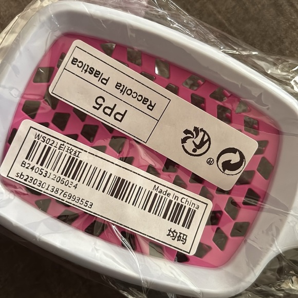 Wet Hair Brush Grooming Honeycomb Detangling, Pink - Picture 7 of 7